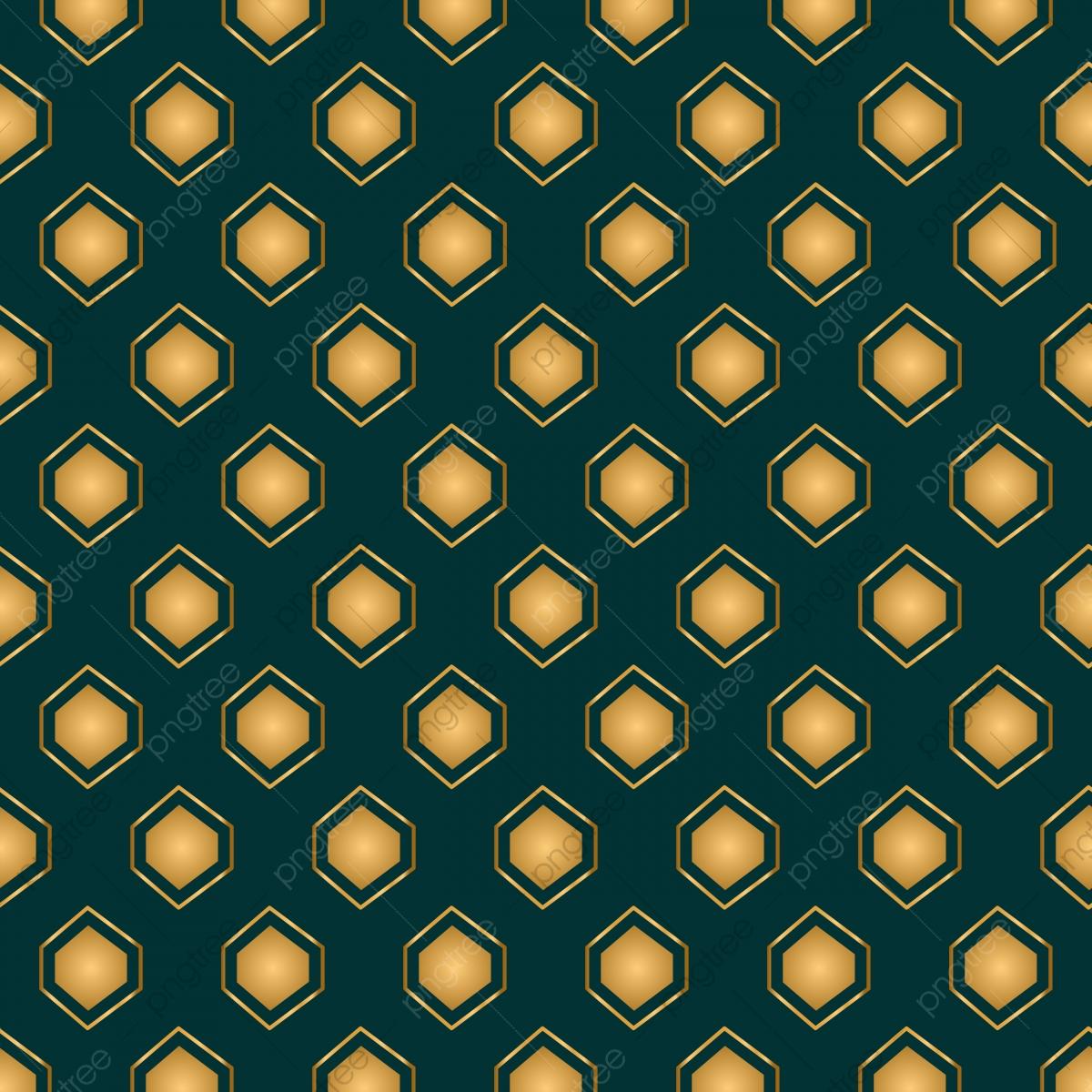 1200x1200 Arabic Islamic Pattern With Golden Color Hexagon Geometry Background, Ornate, Texture, Textile Background Image for Free Download