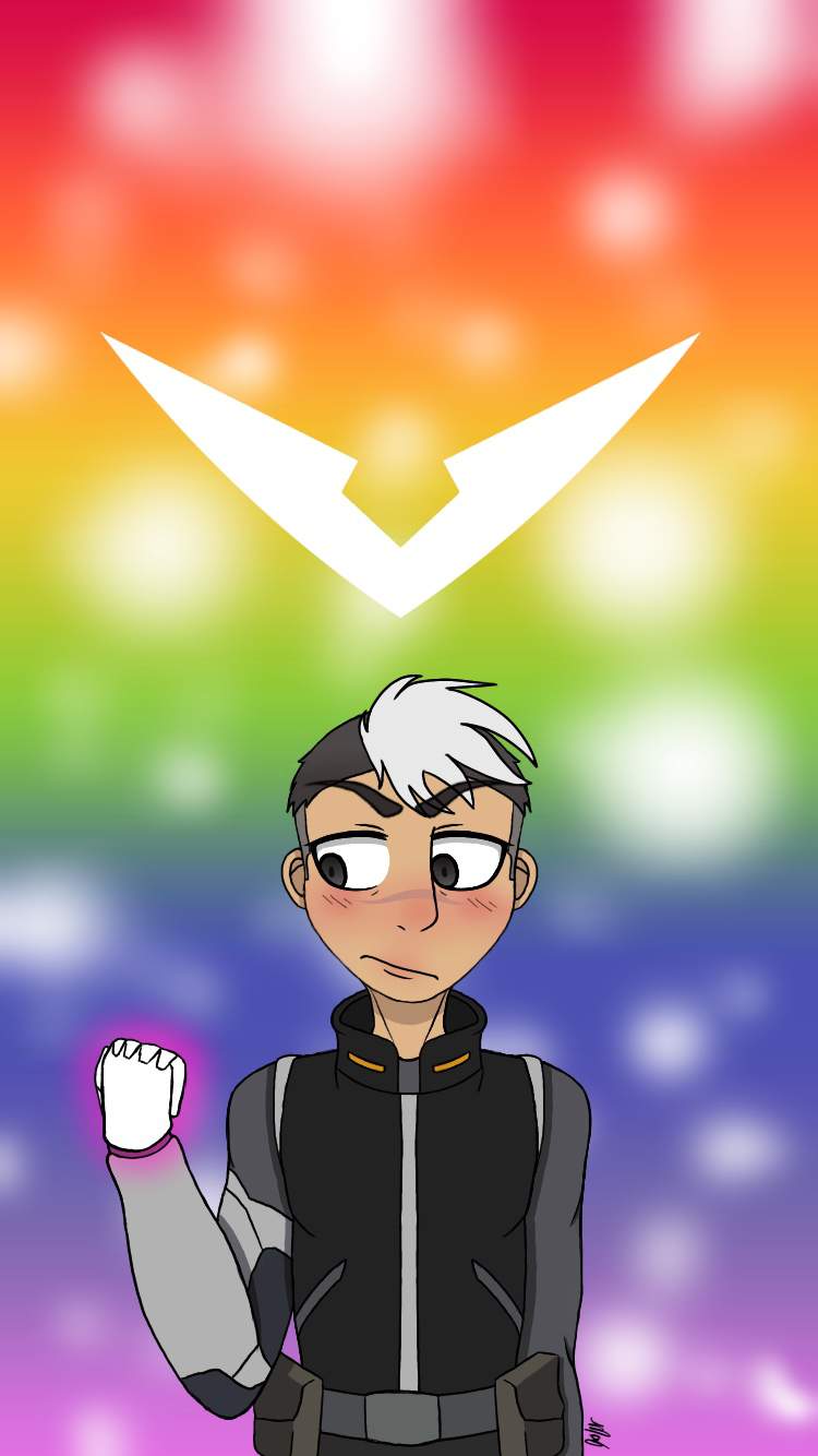 750x1334 Shiro iPhone wallpaper (revamped) (free to use!). Voltron!! Amino