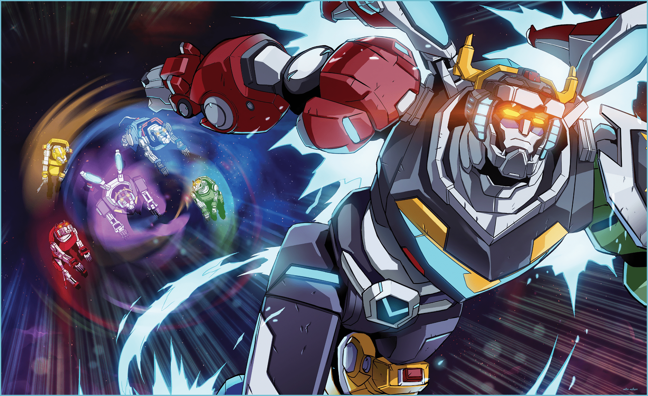 2168x1328 Voltron: Legendary Defender HD Wallpaper Background Image