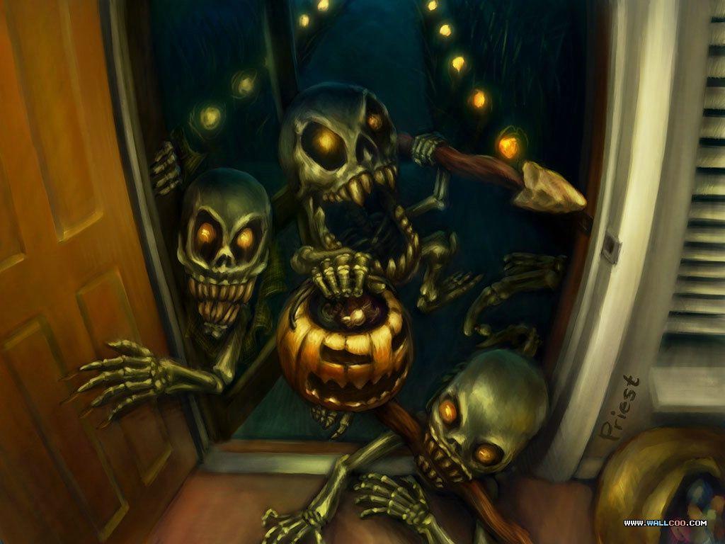 1024x768 Halloween Wallpaper Strange Beaver 1280×1024 Halloween 2 Wallpaper (36 Wallpaper). Adorable Wallpaper. Scary wallpaper, Horror card, Halloween horror