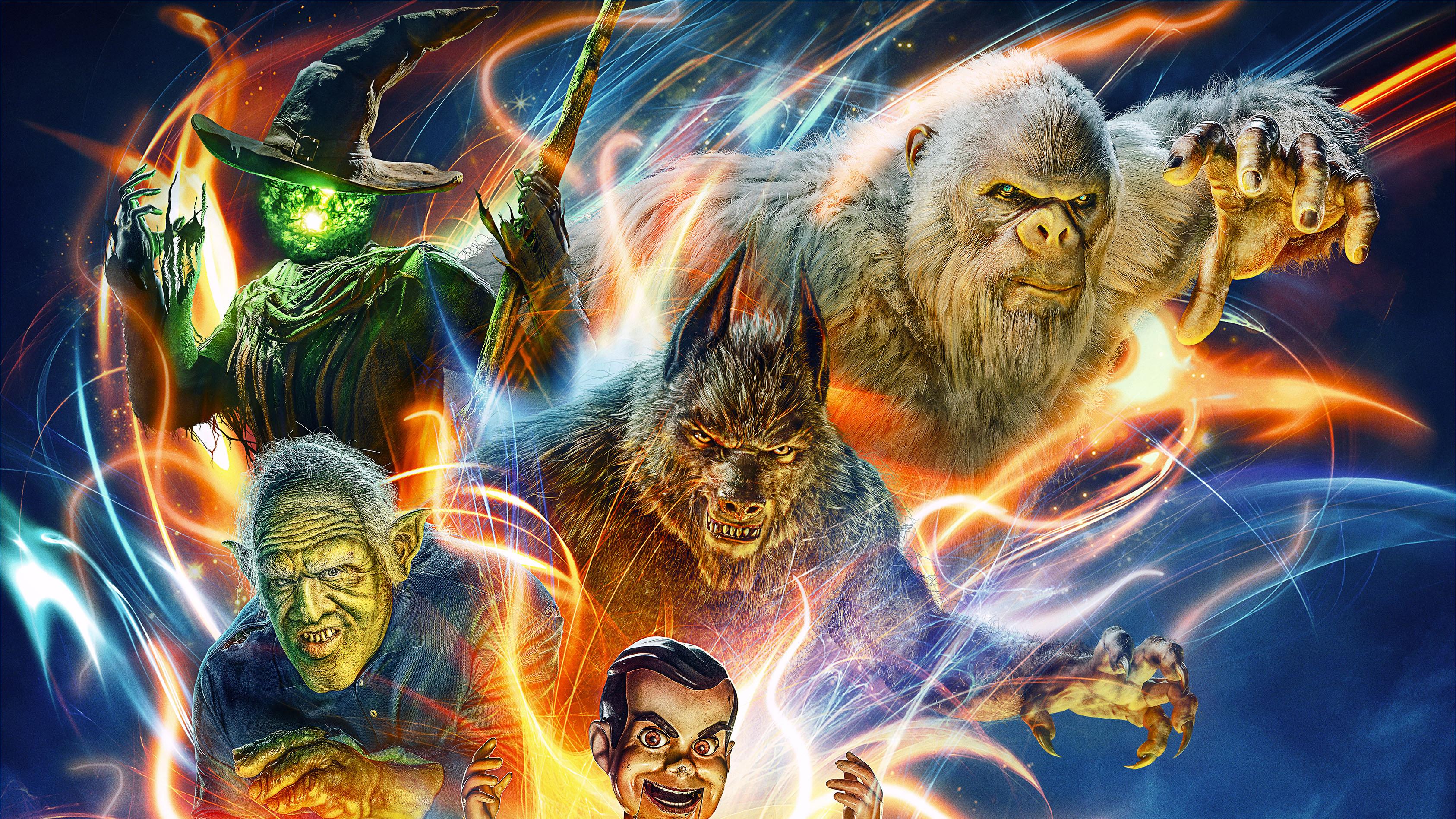 3373x1897 Goosebumps 2 Haunted Halloween, HD Movies, 4k Wallpaper, Image, Background, Photo and Picture