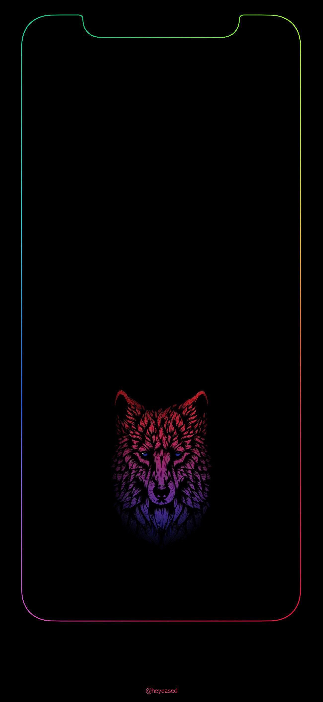 1301x2820 Bordered Wallpaper