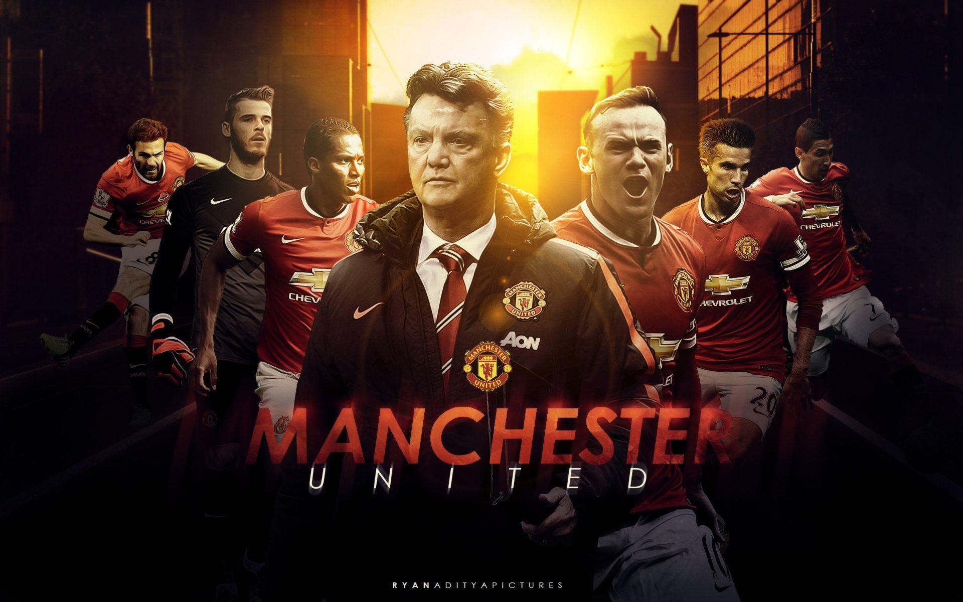 1920x1200 Download wallpaper manchester united, football, team, coach, sports for desktop with resolution 1920x1200. High Quality HD picture wallpaper