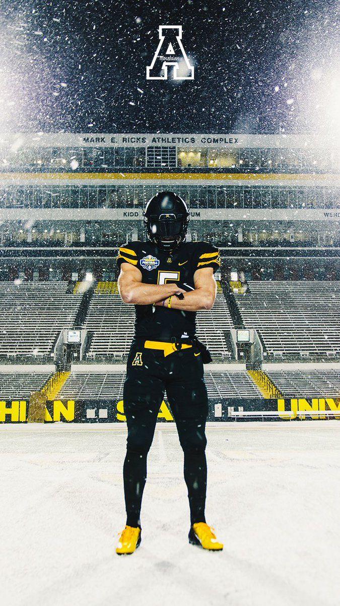 675x1200 App State. College athletics, Football outfits, College football