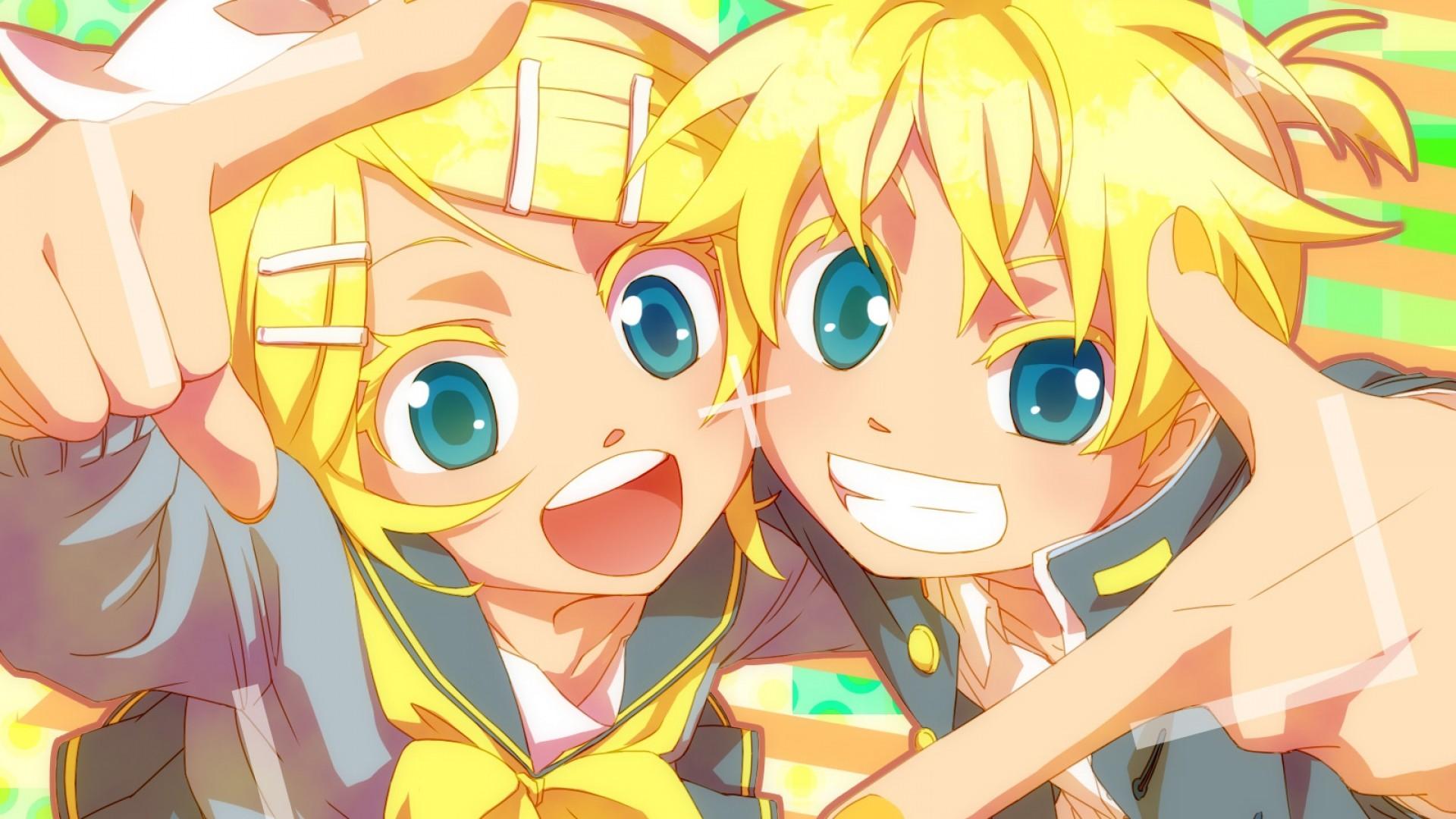 1920x1080 Wallpaper Junji, Vocaloid, Kagamine Rin, Kagamine Len, And Rin Kagamine Bring HD Wallpaper