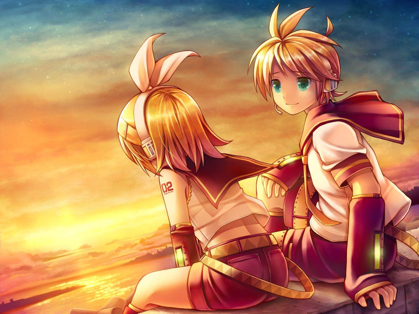 1600x1200 Kagamine Wallpaper