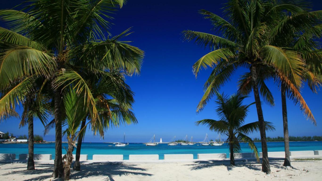 1366x768 Bahamas Beach Wallpaper, HD Bahamas Beach Background