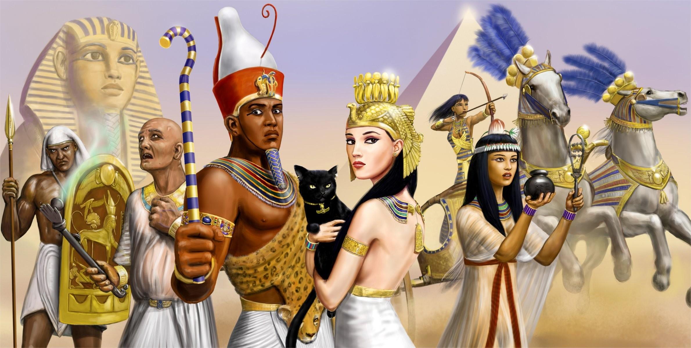 2380x1200 Egyptian Pharaoh