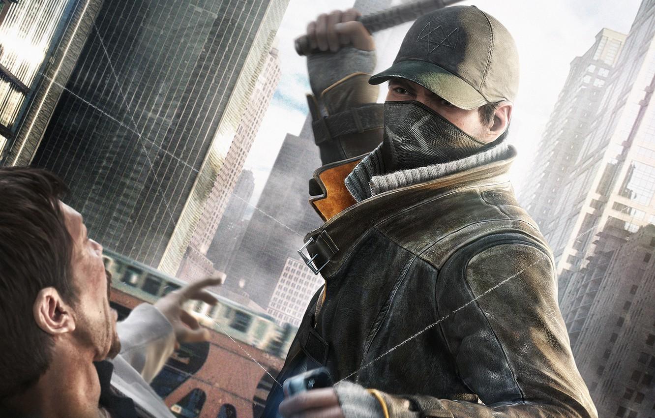 1332x850 Wallpaper the city, home, blow, cap, stroke, Ubisoft, stick, WATCH DOGS image for desktop, section игры