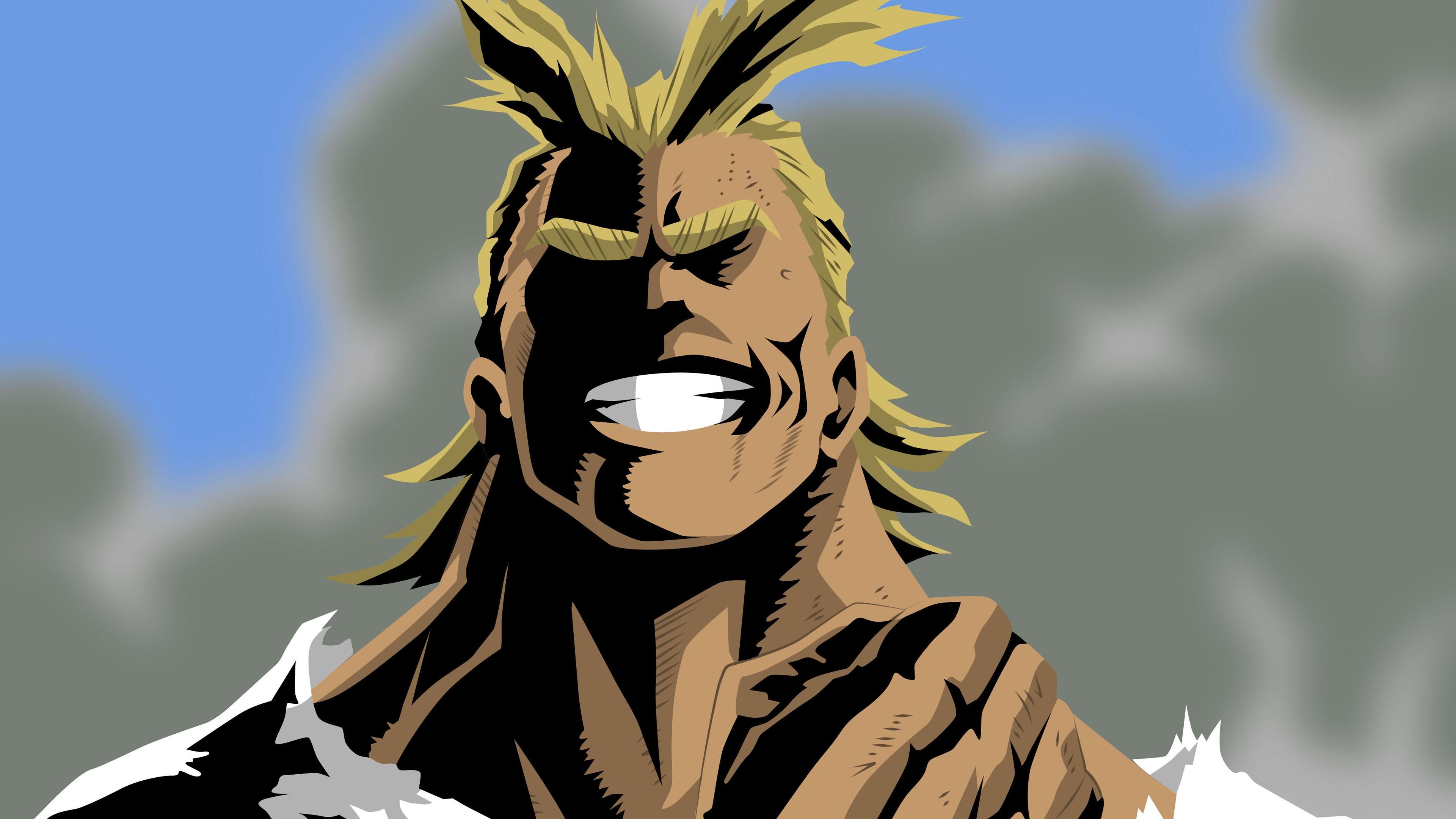 3840x2160 All Might 4K HD My Hero Academia Wallpaper