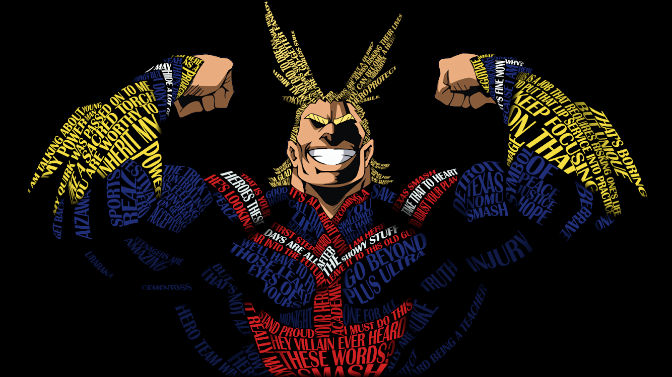 1334x750 All Might HD