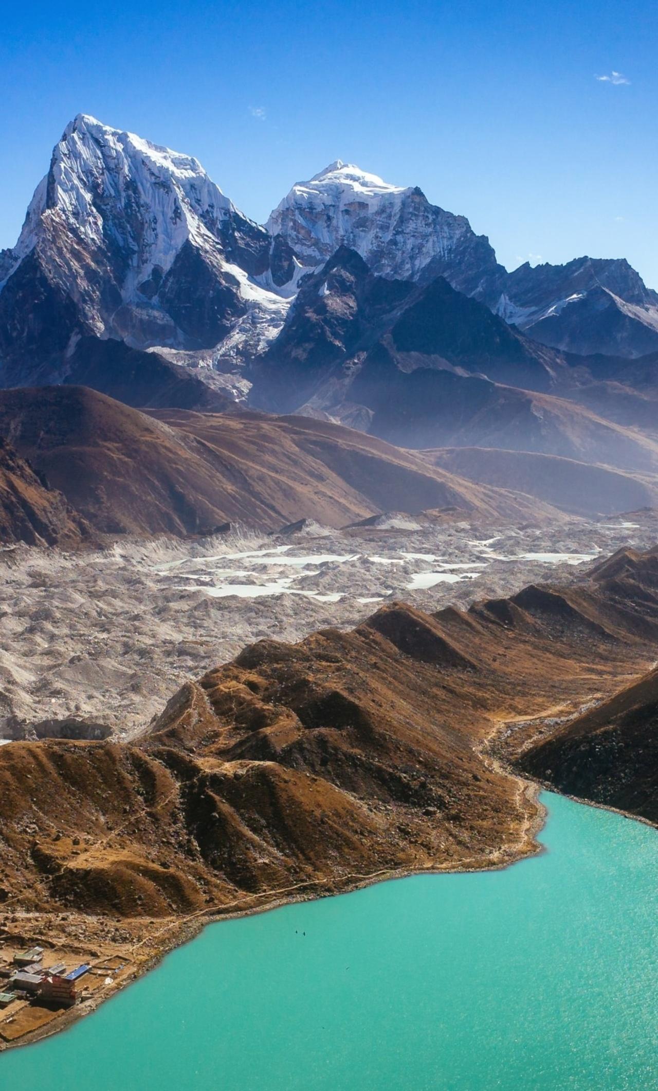 1280x2120 Rocky Mountains In Himalayas 4k iPhone HD 4k Wallpaper, Image, Background, Photo and Picture