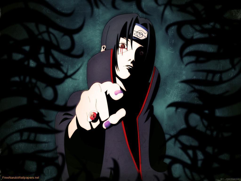 1024x768 Itachi uchiha, Wallpaper naruto shippuden, Itachi