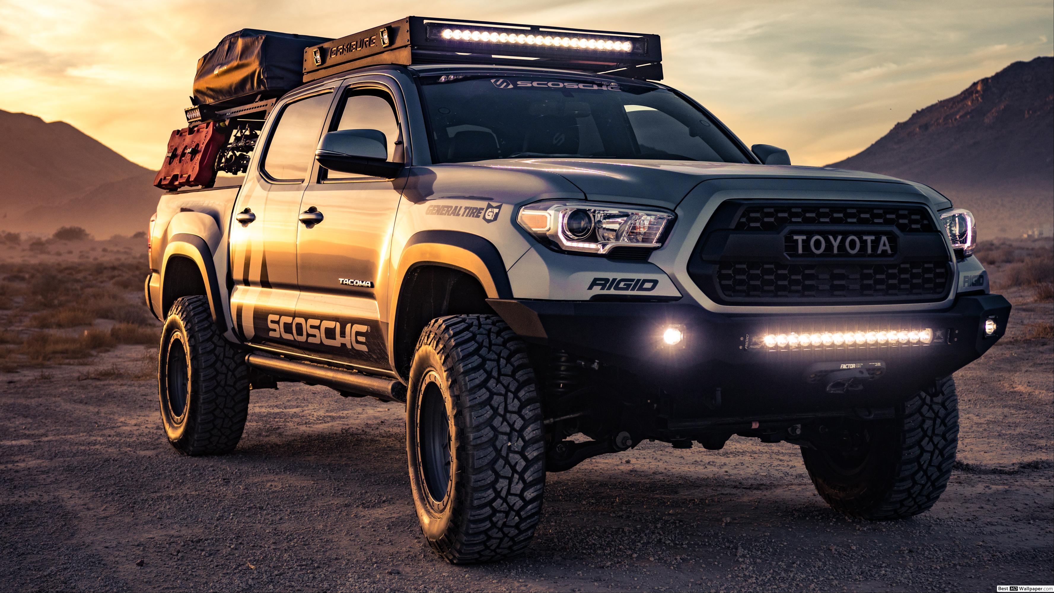 3554x1999 Toyota Tacoma 4K HD wallpaper download