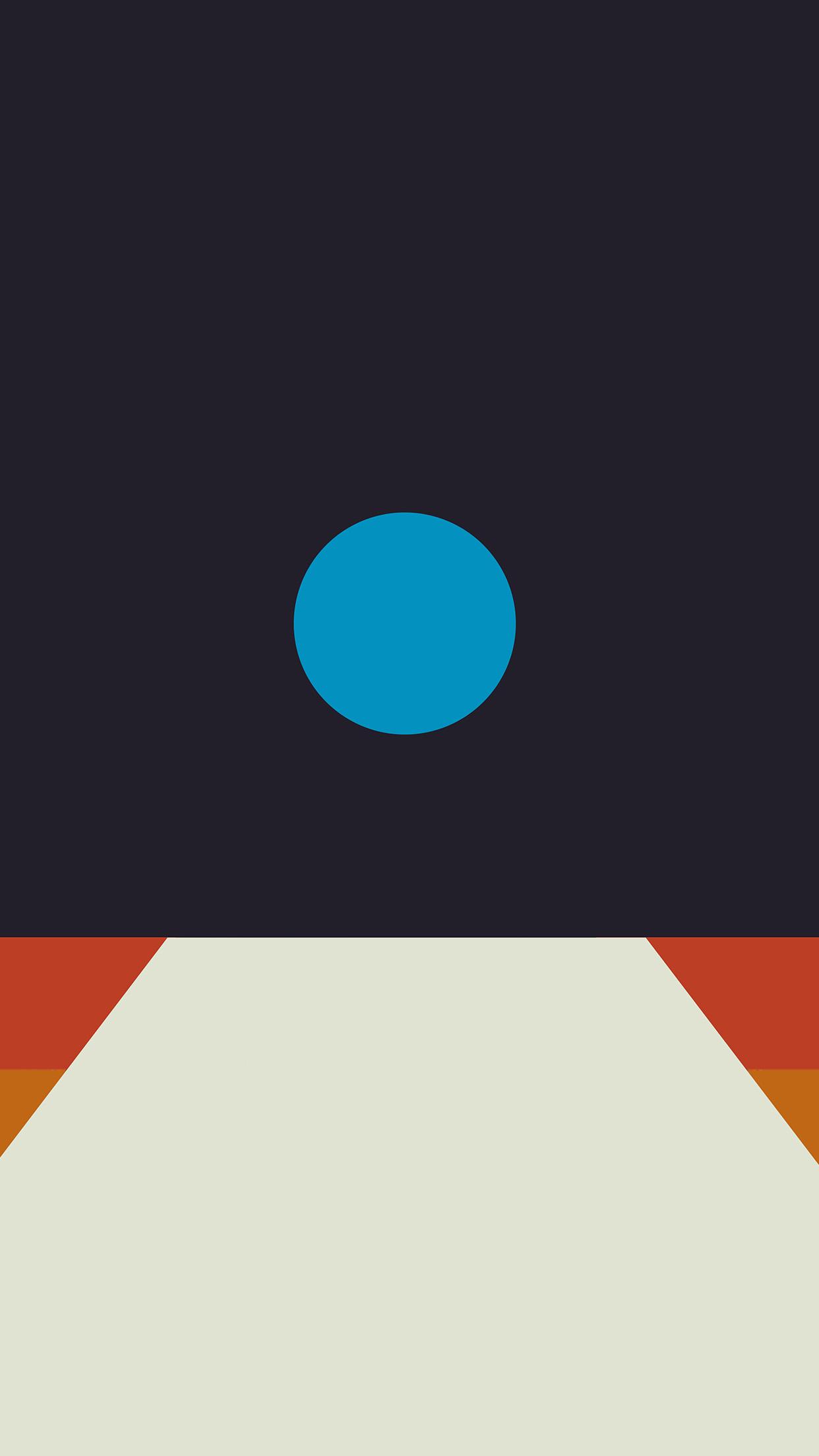 1242x2208 iPhone X wallpaper. tycho art blue illustration art abstract minimal