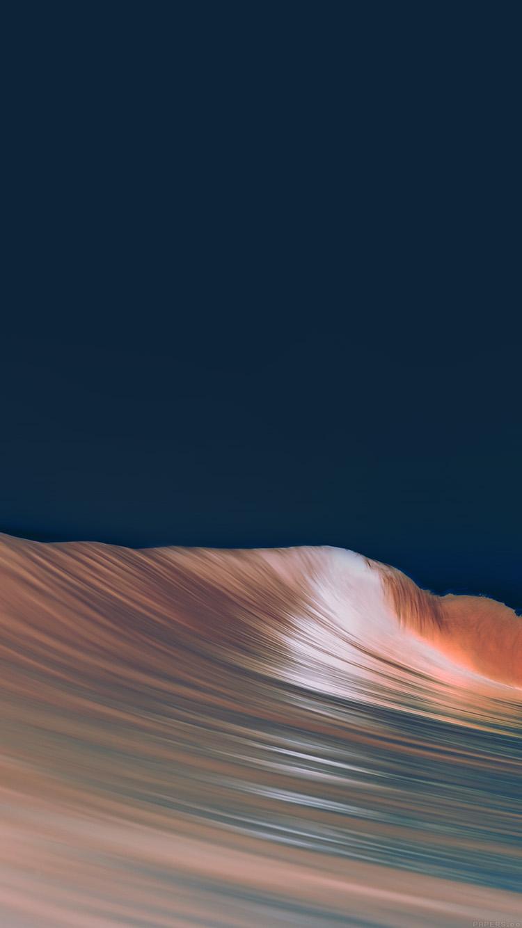750x1334 iPhone 6 wallpaper. rolling wave art dark simple minimal