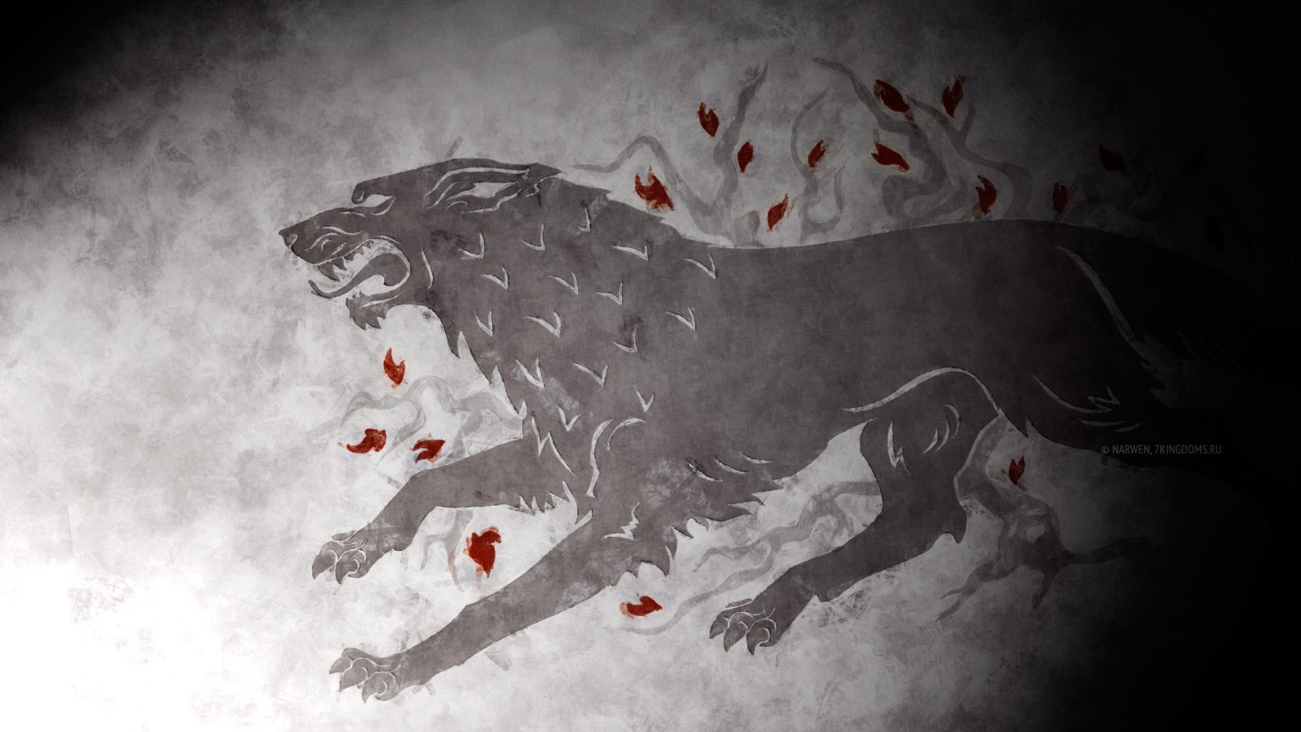 2560x1440 Download 2560x1440 Game Of Thrones, A Song Of Ice And Fire, Wolf Wallpaper for iMac 27 inch