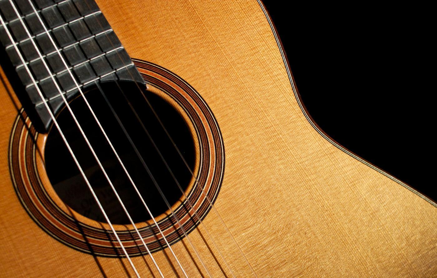 1400x892 Classical Guitar Wallpaper