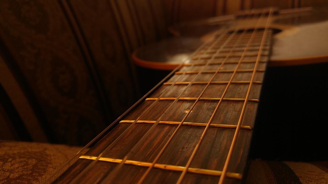 1280x720 Guitar Old Acoustic Of