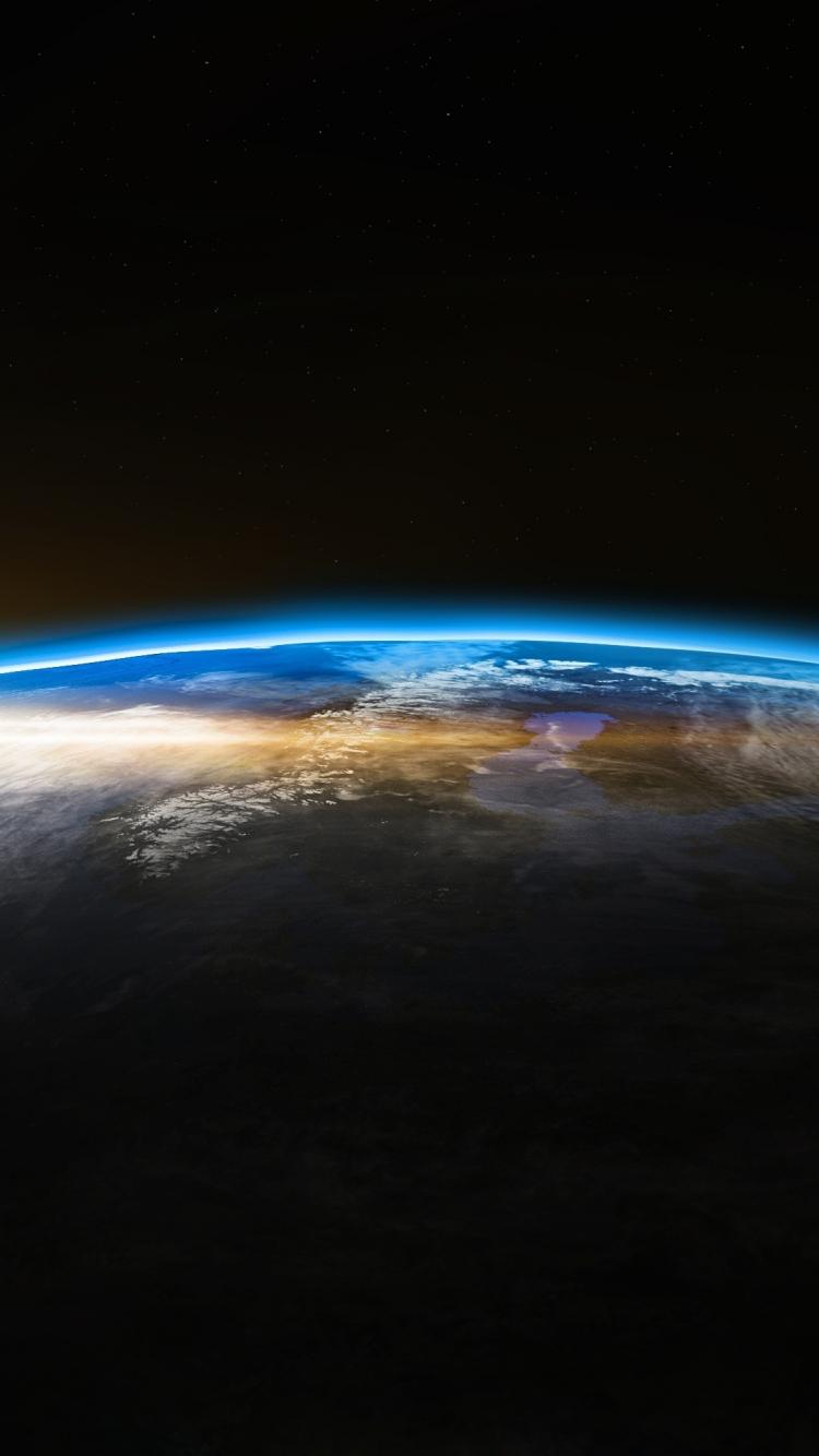 750x1334 Download 750x1334 wallpaper earth, planet, space, moon, sunrise, iphone iphone 750x1334 HD image, background, 8421