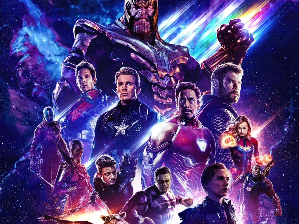 1024x768 Avengers Desktop Wallpaper