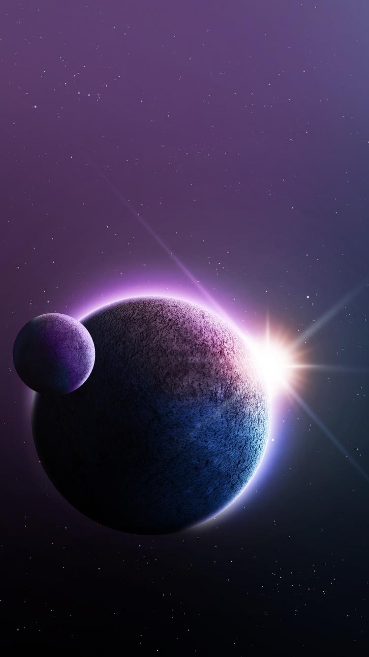 750x1334 Sci Fi Sunrise