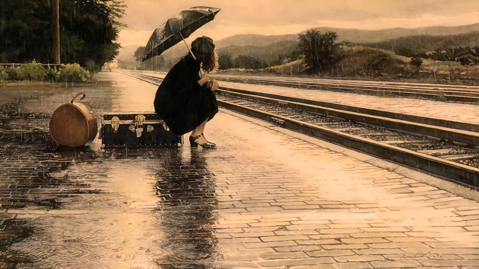 1920x1080 Spring Rain by Sara Teasdale * Poetry