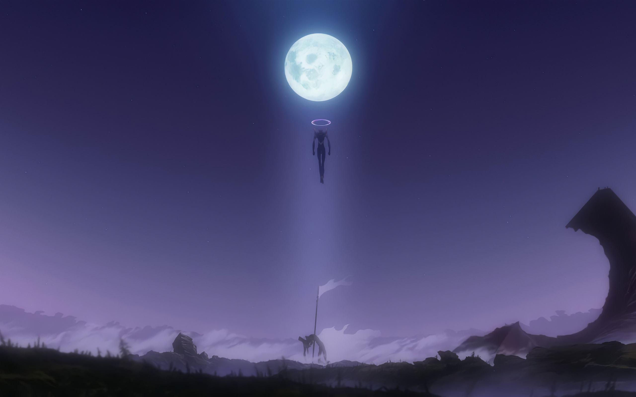 2560x1600 neon genesis evangelion 3 5k MacBook Air Wallpaper Download