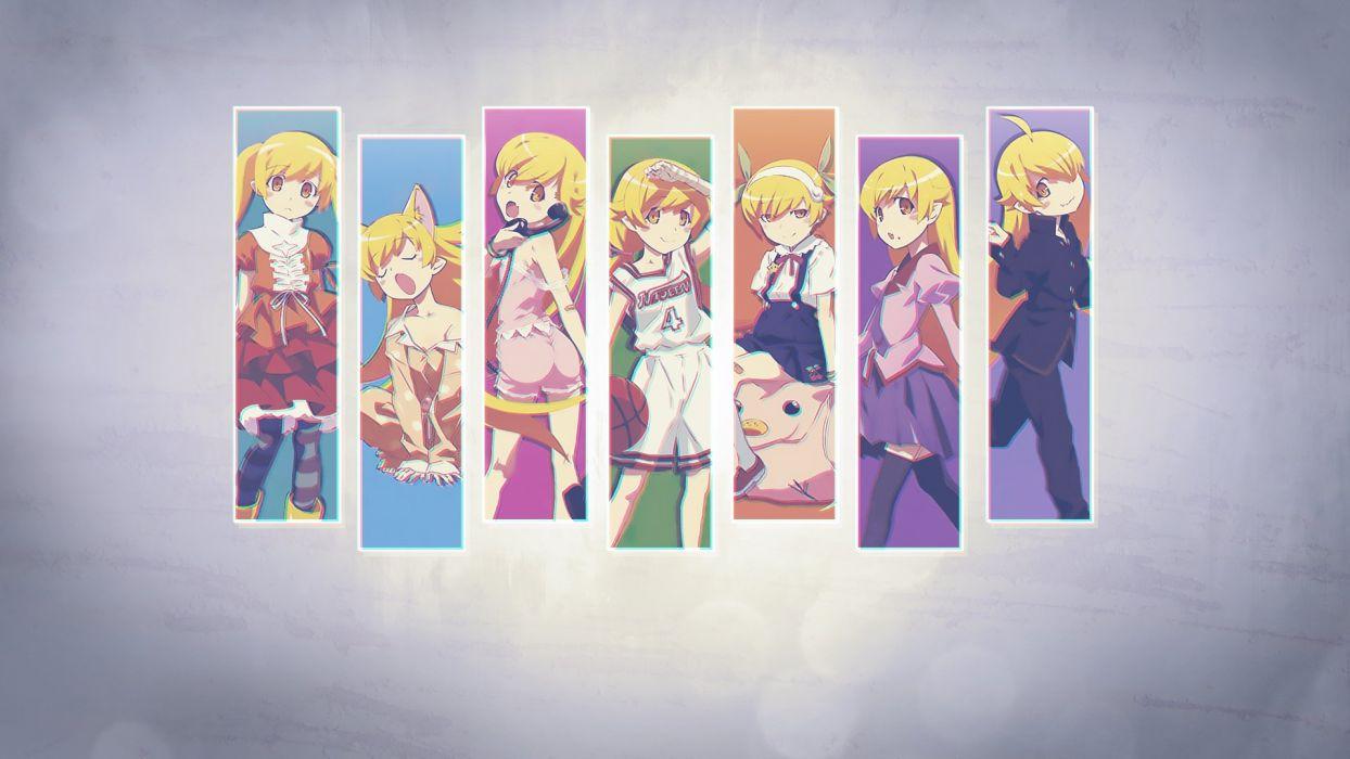 1244x700 Monogatari Oshino Shinobu wallpaperx1080