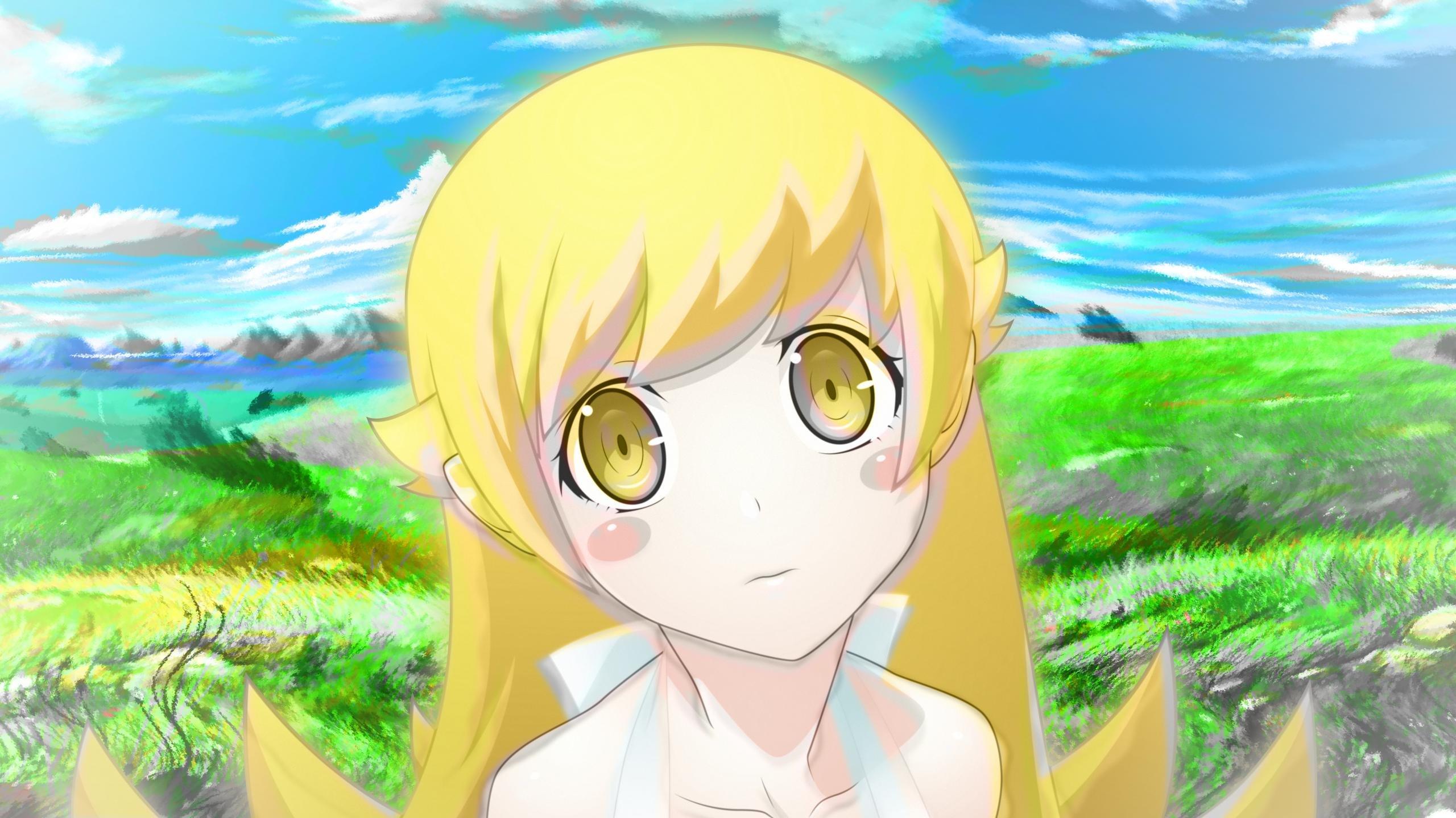 2560x1440 Shinobu Oshino wallpaper 2560x1440 desktop background