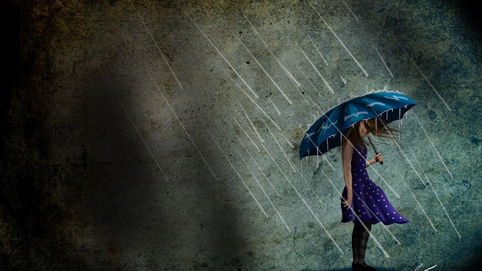 Sad Rain Wallpapers - Top Free Sad Rain Backgrounds - WallpaperAccess