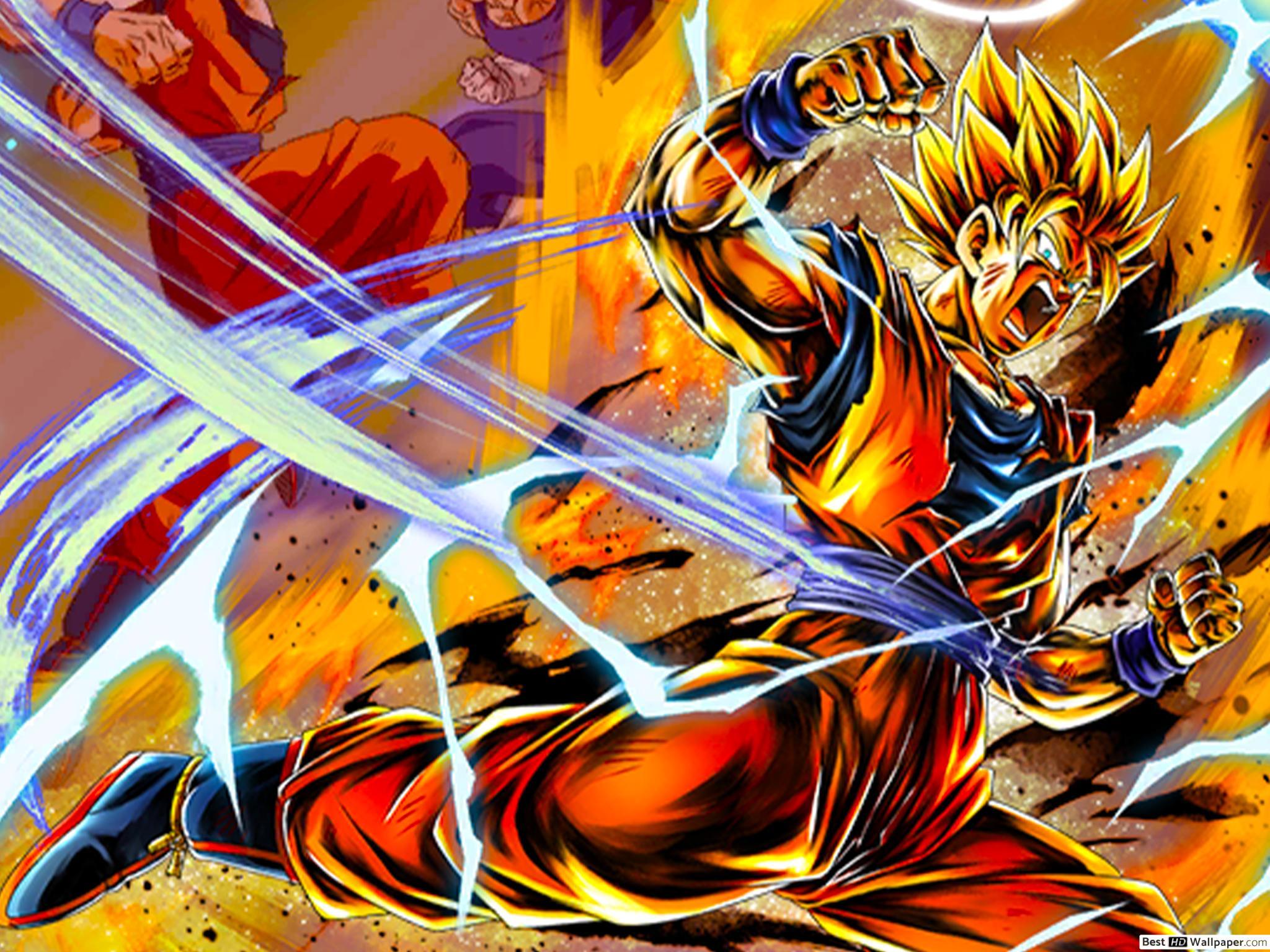 Goku Fighting Wallpapers - Top Free Goku Fighting Backgrounds ...