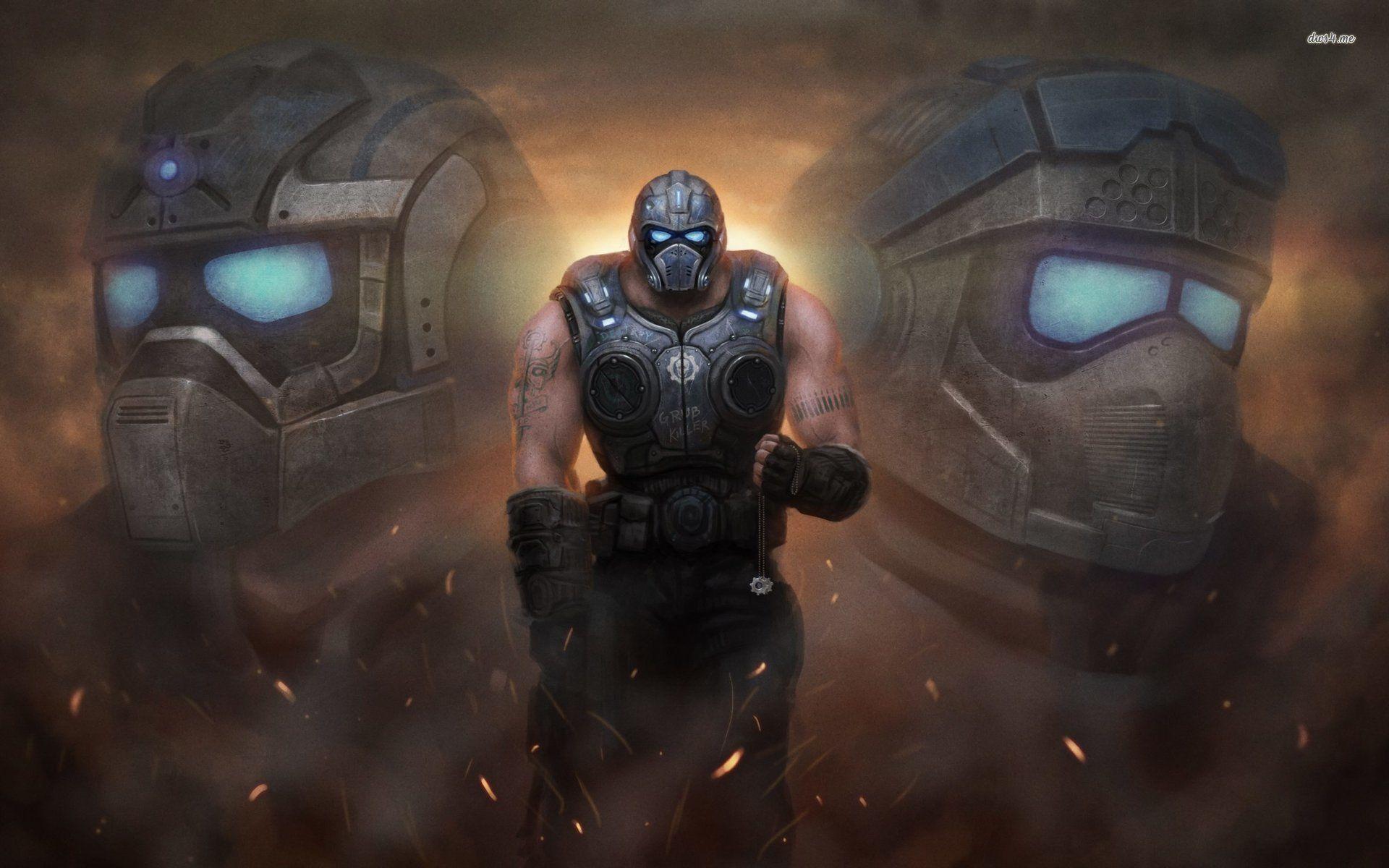 1920x1200 Gears of War Brothers wallpaper wallpaper