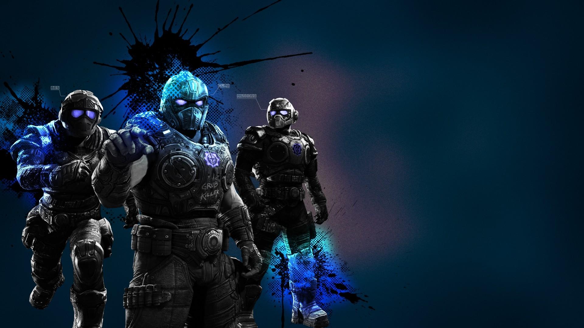 1920x1080 gears of war carmine brothers 1920x1080 wallpaper