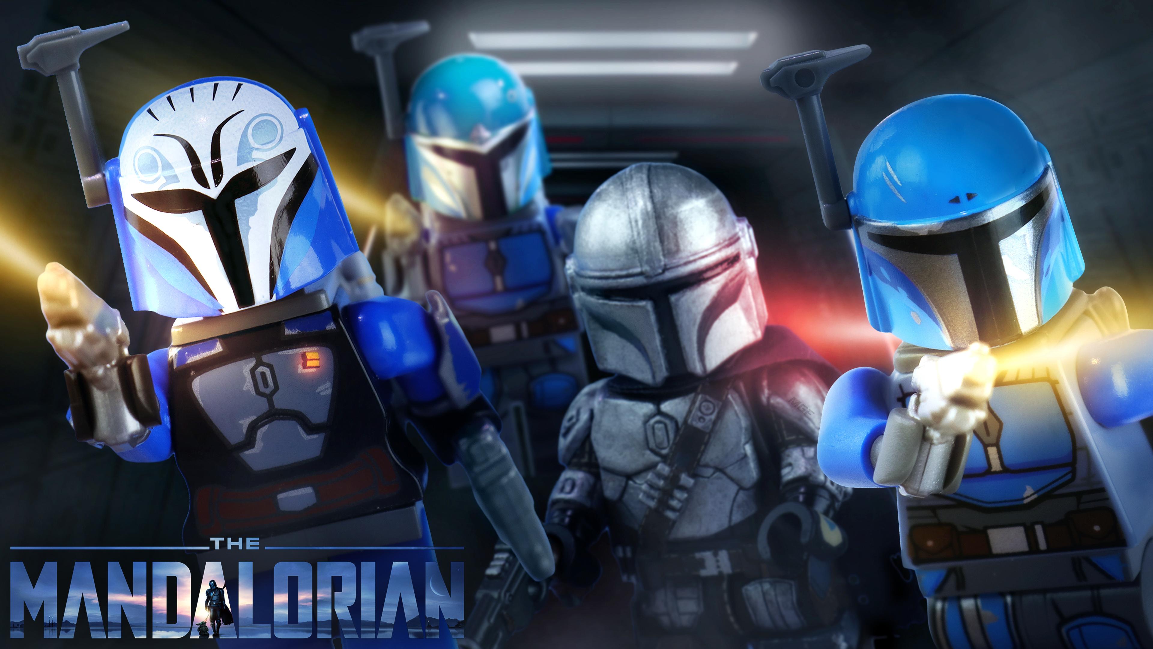 3840x2160 LEGO The Mandalorian 4k Ultra HD Wallpaper