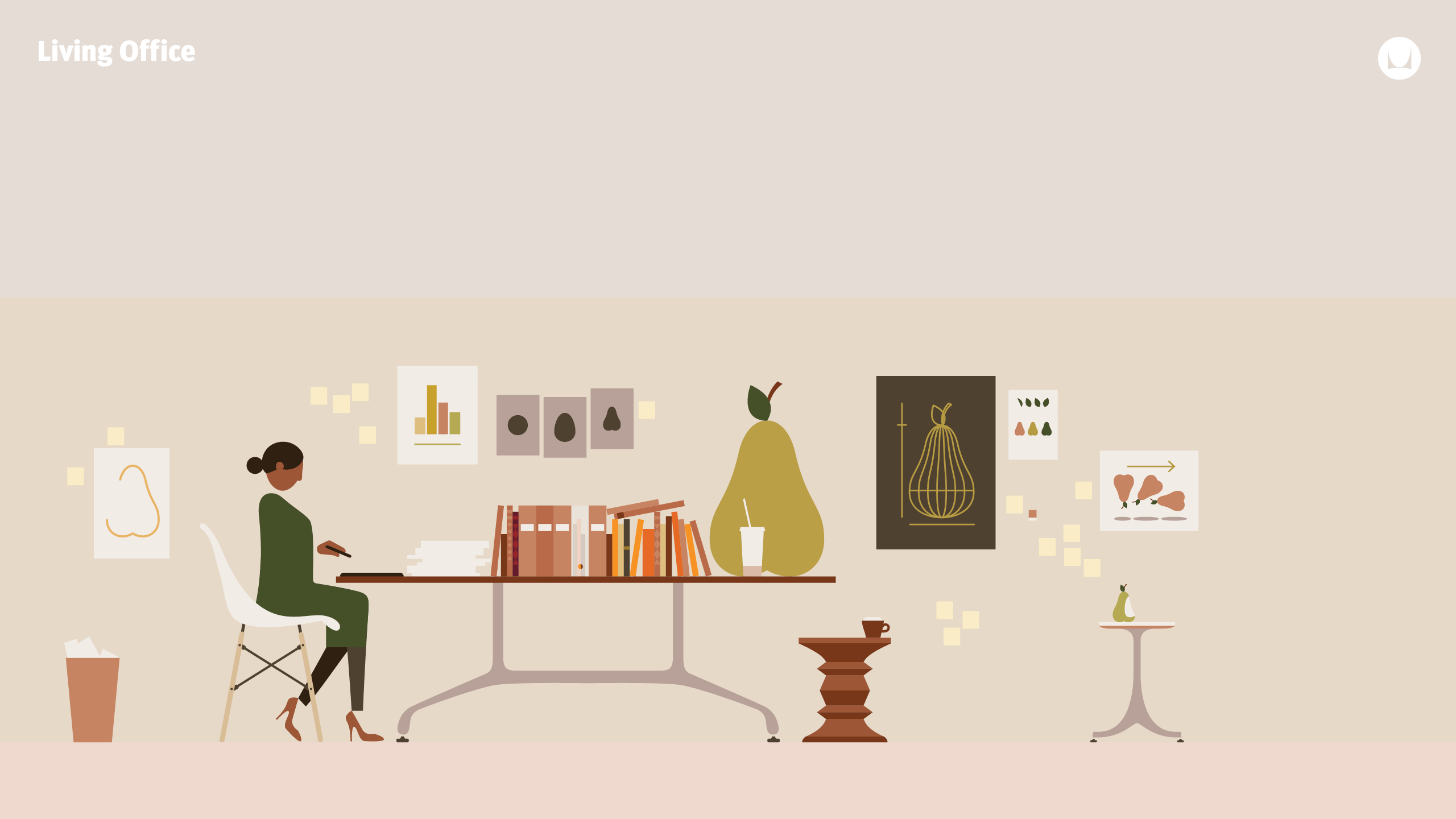 2560x1440 Office Wall Papers. Pretty Yellow Origami Wallpaper Office Wall Papers
