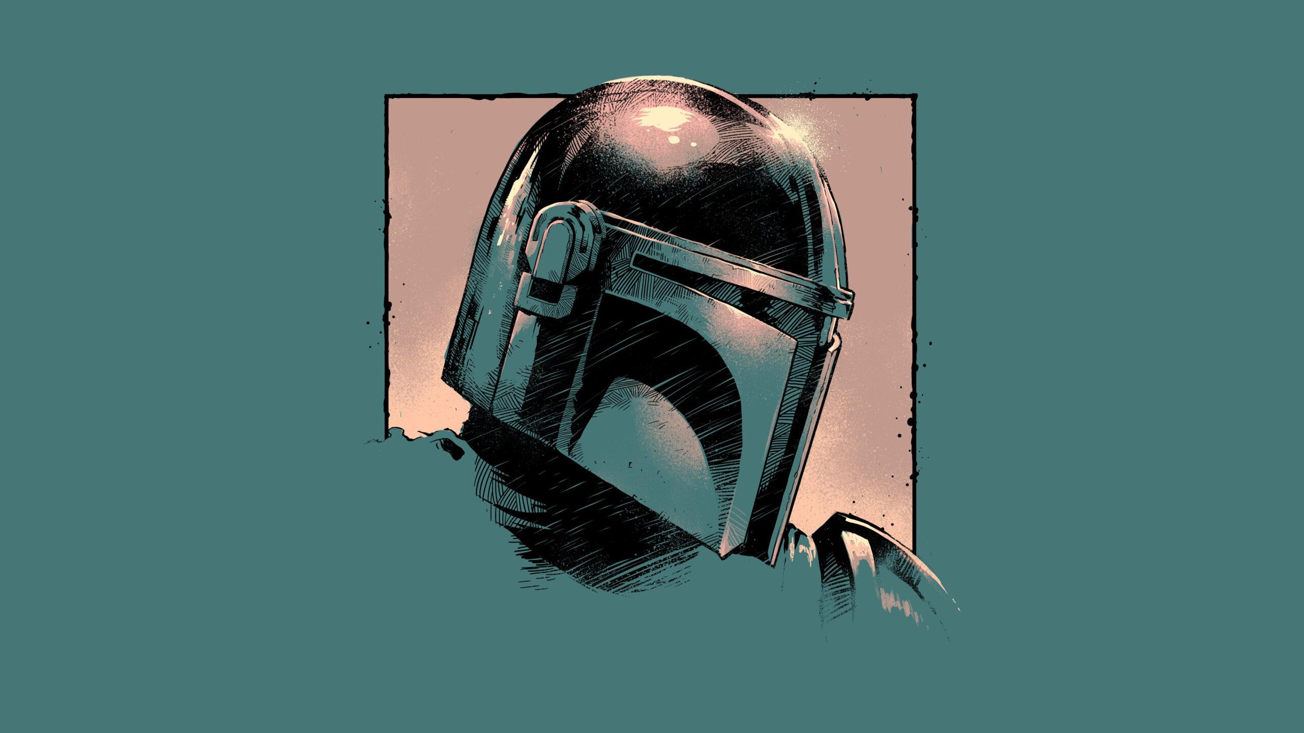 2560x1440 4K Cool the Mandalorian Art 3840×2160