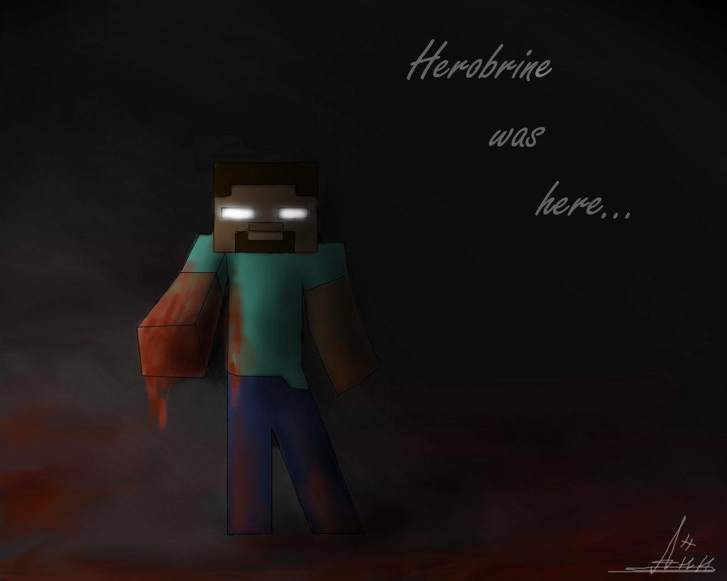1024x819 herobrine wallpaper, darkness, animation, font, digital compositing, adventure game, graphic design, fictional character, gesture, illustration, screenshot