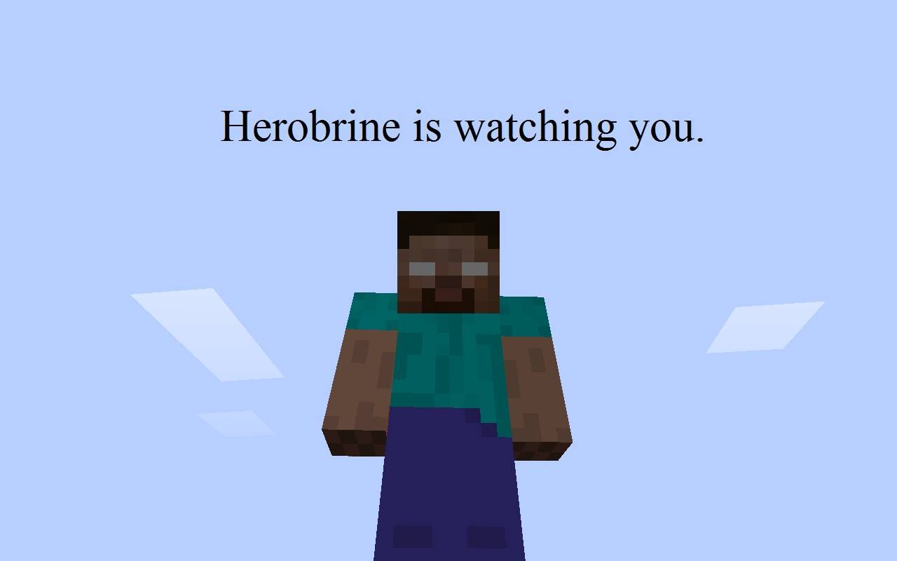 1280x800 Herobrine wallpaperx800
