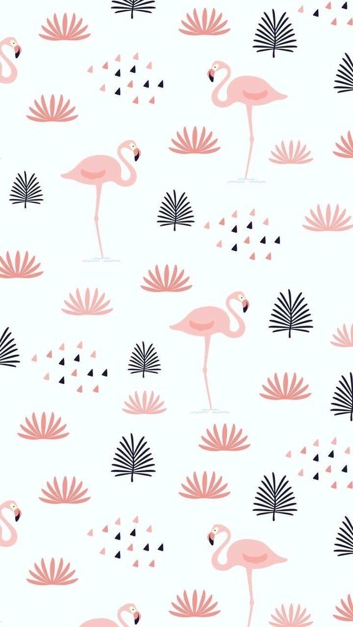 720x1280 pink flamingo simple pattern #pattern. Flamingo wallpaper, Pattern wallpaper, Cute patterns wallpaper