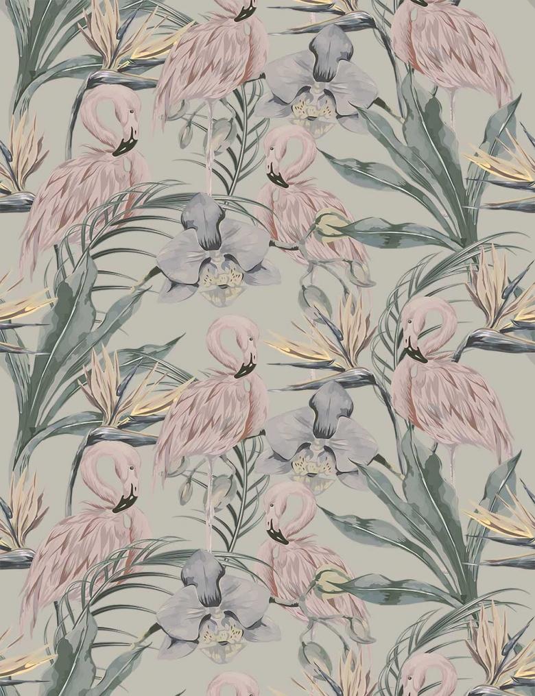 780x1015 Feathr Flamingo Wallpaper
