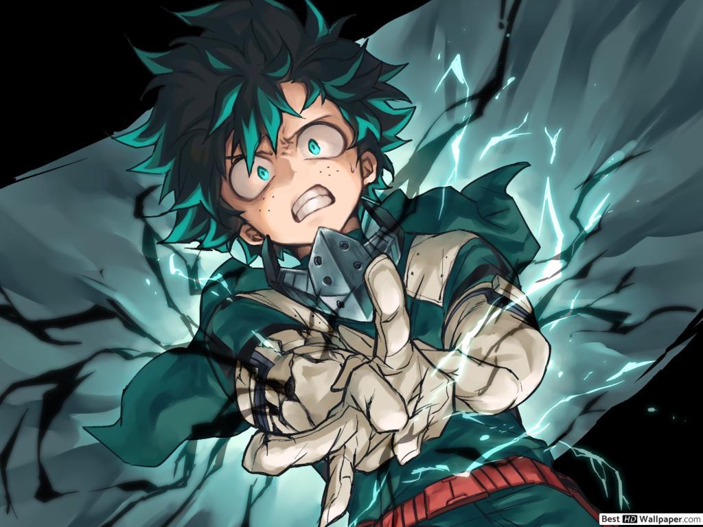 1024x768 Boku No Hero Academia Midoriya (Deku) HD wallpaper download