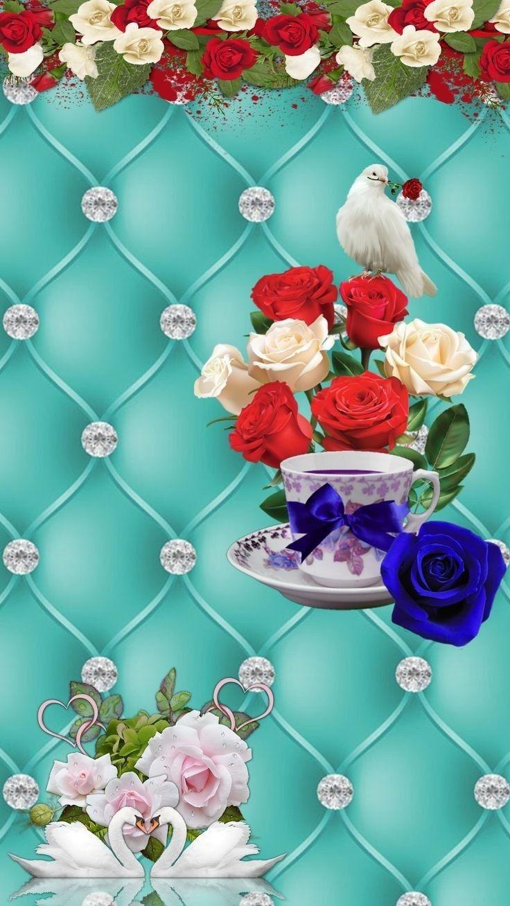 736x1308 Ramki. Beautiful wallpaper, Floral wallpaper, Scenery wallpaper