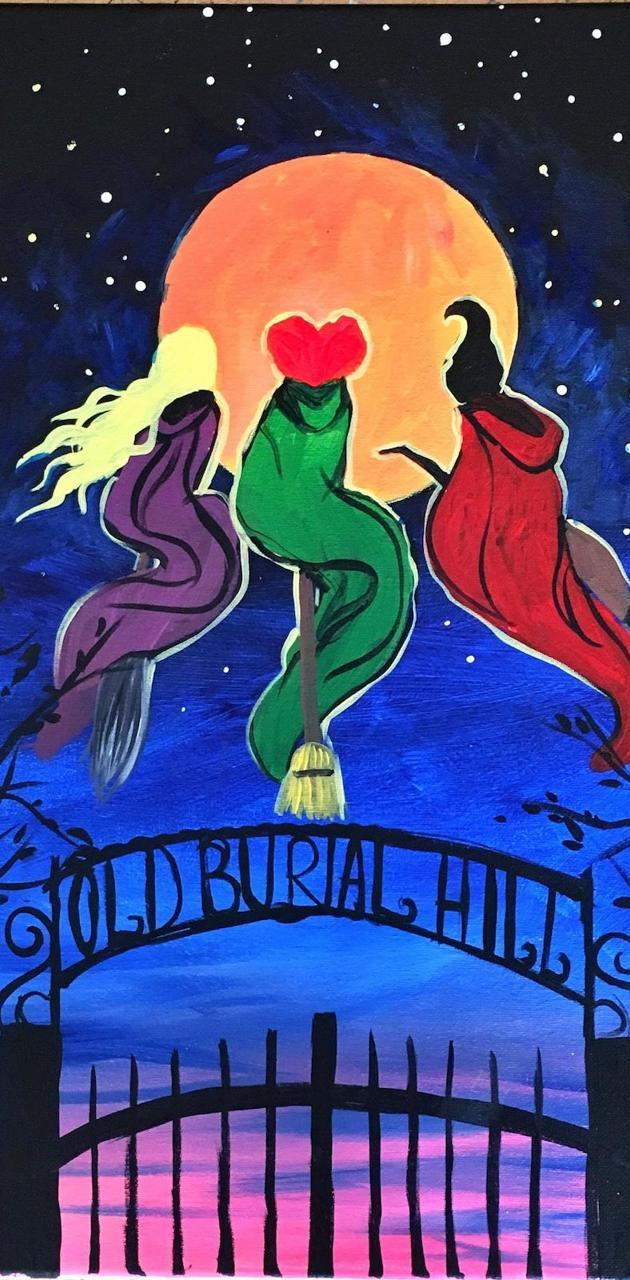 630x1280 Hocus Pocus wallpaper