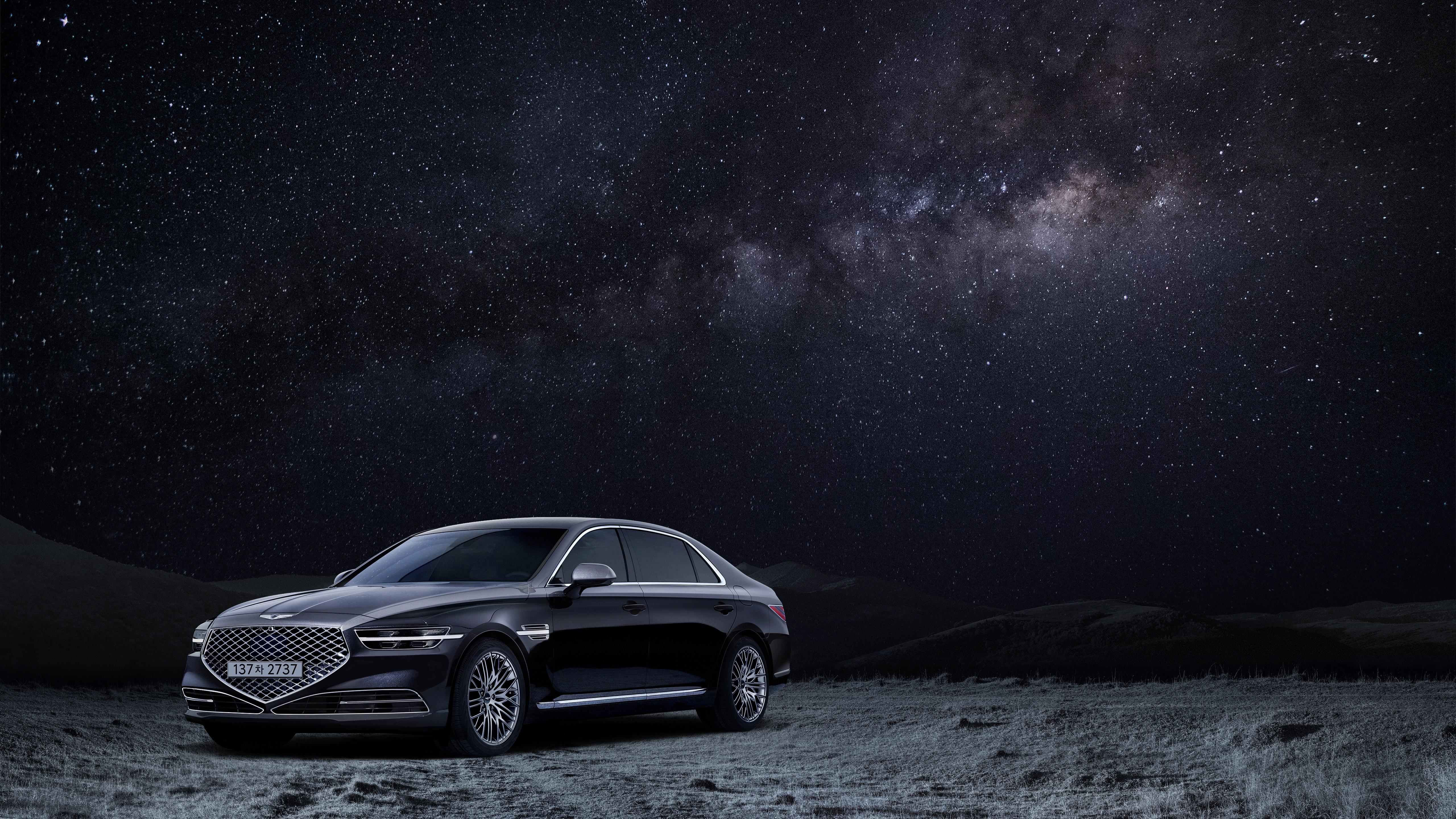 5120x2880 Genesis G90 Stardust Edition 2020 5K Wallpaper. HD Car Wallpaper