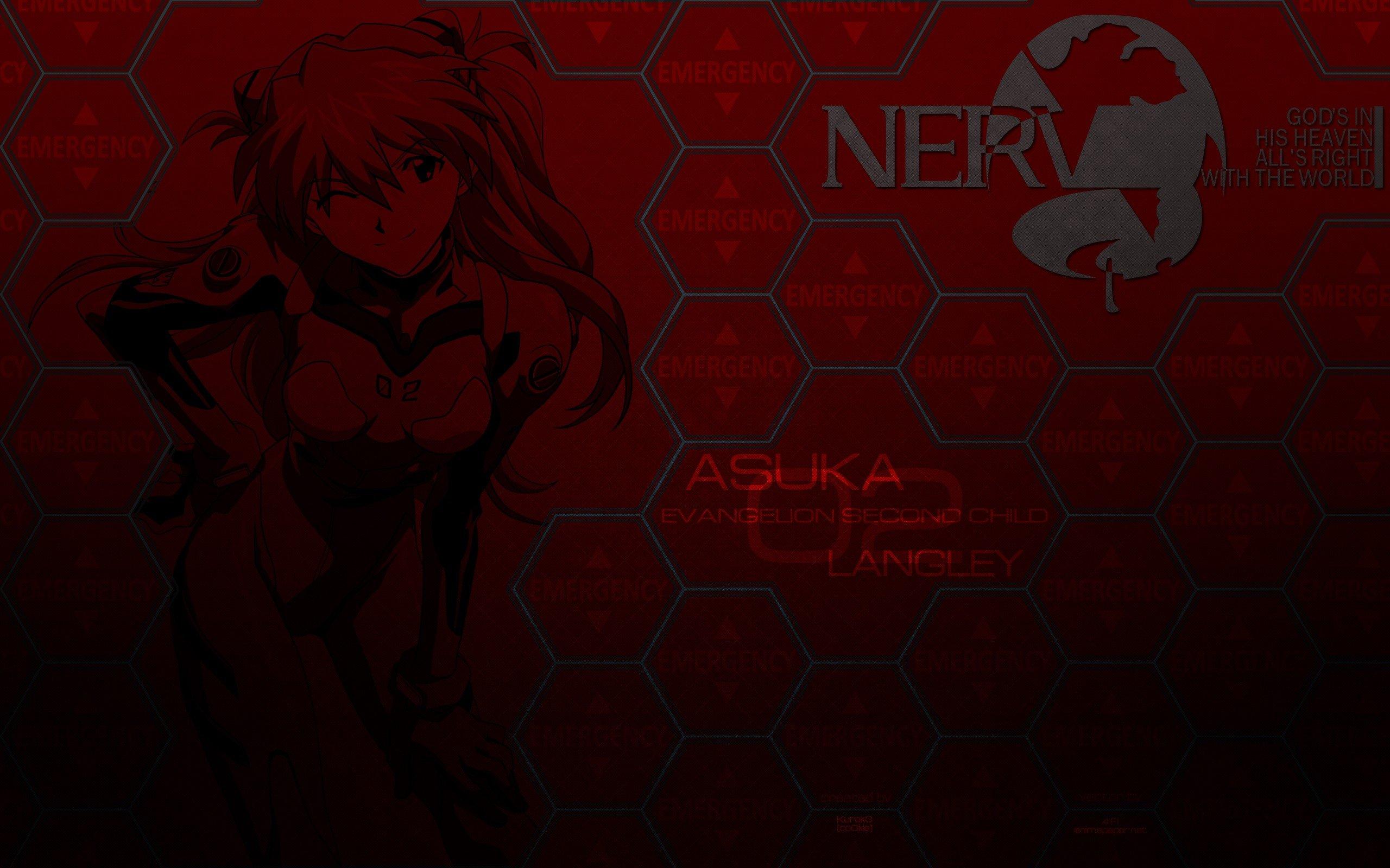 2560x1600 neon, Genesis, Evangelion, Nerv, Asuka, Langley, Soryu Wallpaper HD / Desktop and Mobile Background