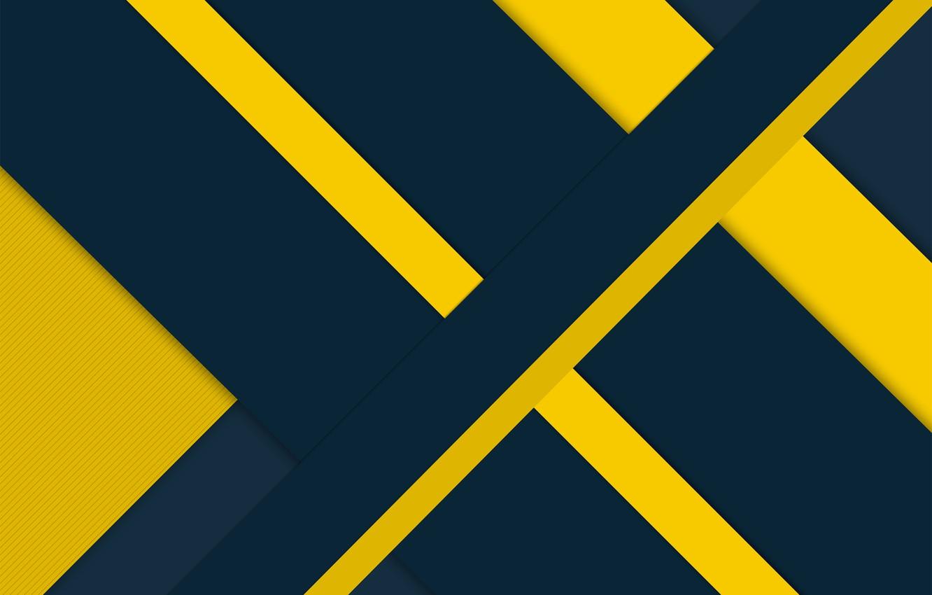 yellow geometric pattern