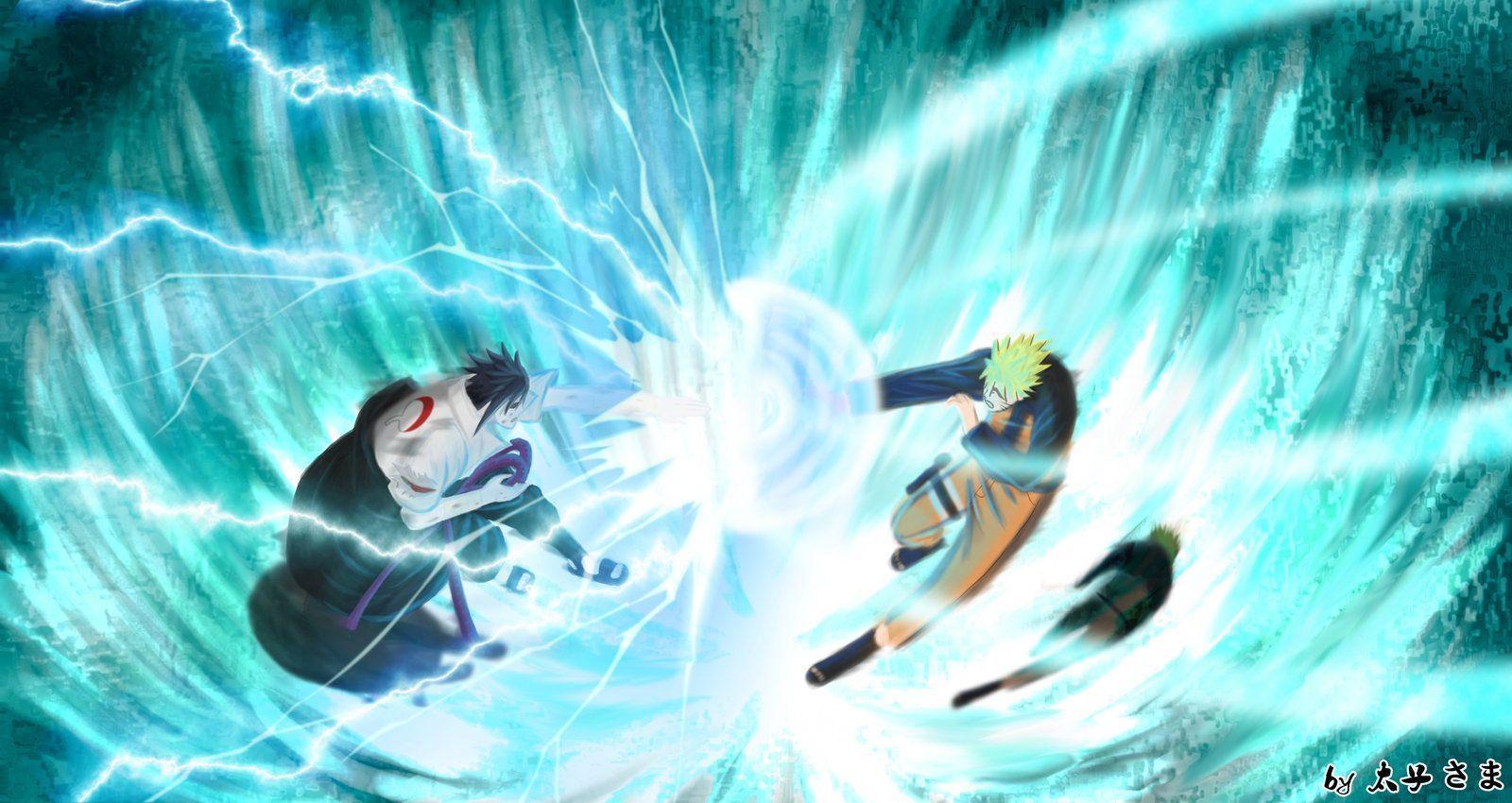 1600x850 Chidori Rasengan Naruto Sasuke Wallpaper