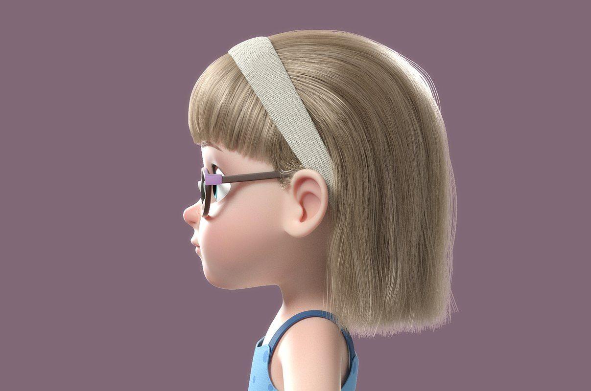 1207x800 girl cartoon 3D. Girl cartoon, Cute cartoon girl, Little girl cartoon