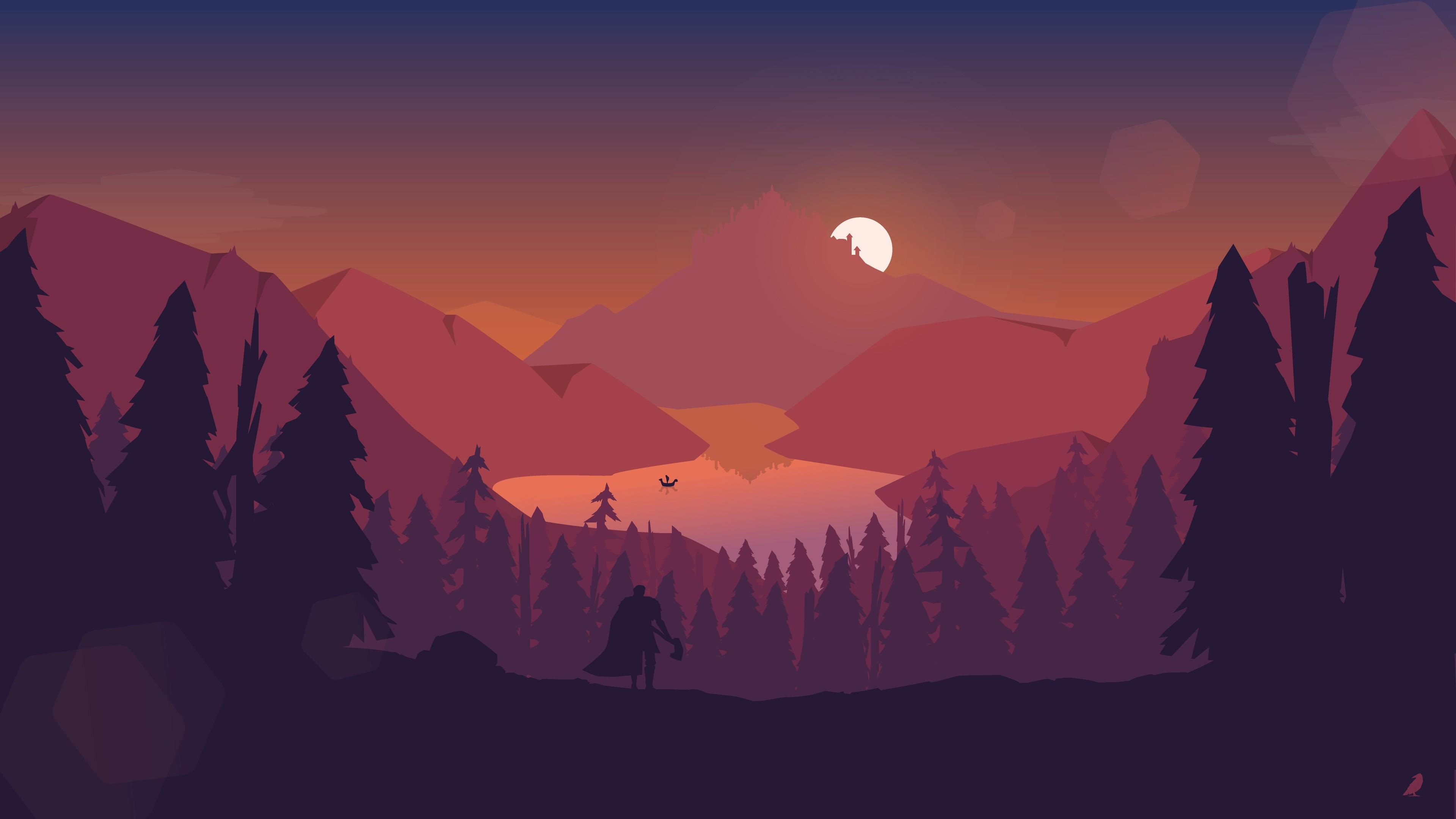 3840x2160 Abstract Landscape Wallpaper, HD Abstract Landscape Background on WallpaperBat